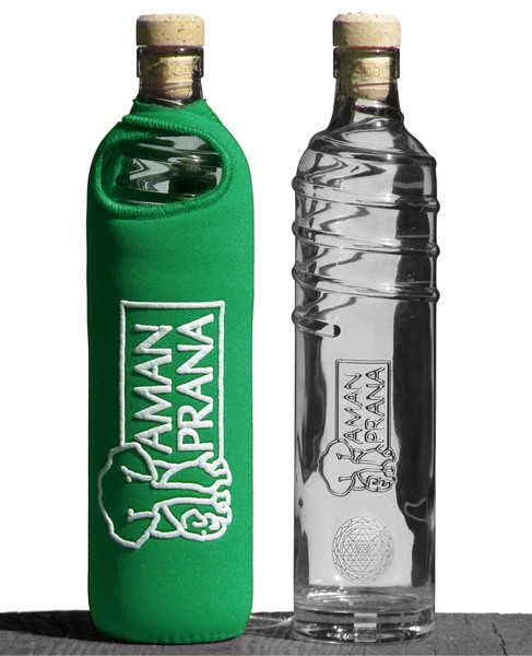 Amanprana Drinkfles Eco Respekt groen - 500ml