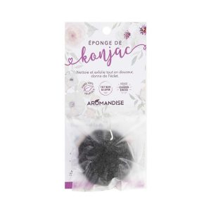 Aromandise Konjac Spons houtskool, bio