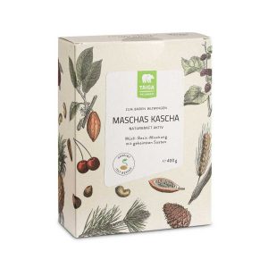 TAIGA Naturkost Maschas Kascha /Muesli Basismix met Gekiemde Granen 400g, bio