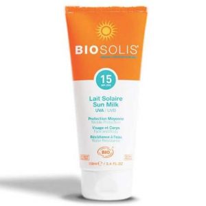 Biosolis SPF 15 Sun Milk Face & Body Zonnemelk, 100ml