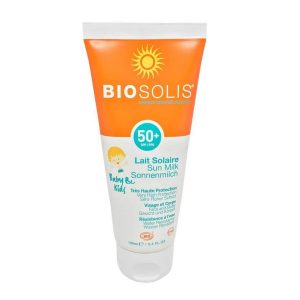Biosolis Sun Milk Kids Face & Body Zonnemelk SPF 50+, 100ml