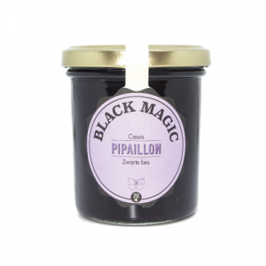 Pipaillon Zwarte Bessen Jam - Black Magic 212ml, bio