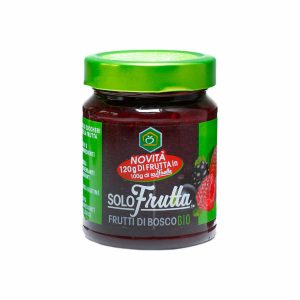 Solofrutta Jam Puur Fruit Bosvruchten 295g, bio