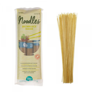 TerraSana Noodles bruine rijst met wakame 250g, bio