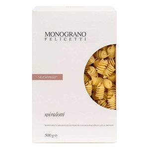 Monograno Felicetti Pasta Spiralotti IL CAPPELLI 500g, bio