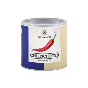 Sonnentor Chili Hete Pepers heel - Grootverpakking klein 100g, bio