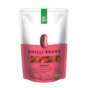 Auga AUGA Rode Kidneybonen in Chilisaus 400g, bio