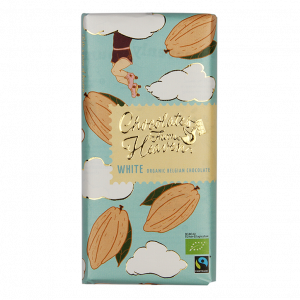Chocolates from Heaven Witte Chocolade met Vanille 100g, bio