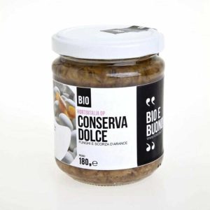 Funghi Valentina CONSERVA DOLCE - Champignon Crème met Sinaasappel Schil 180g, bio