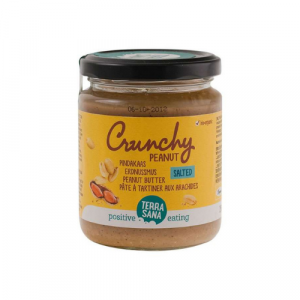 TerraSana Pindakaas crunchy - Himalayazout 250g, bio