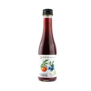D UVA Fruitsap - Druiven, Bosbes en Mandarijn 210ml, bio