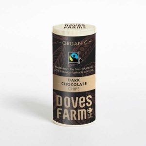 Doves Farm Foods Pure Chocolate Chips / Chocoladedruppels 140g, bio