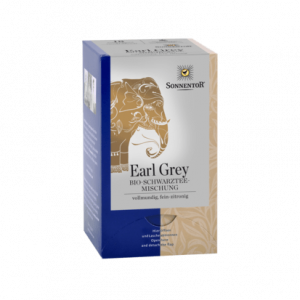 Sonnentor Earl Grey zwarte thee, 18 theezakjes, 27g, bio