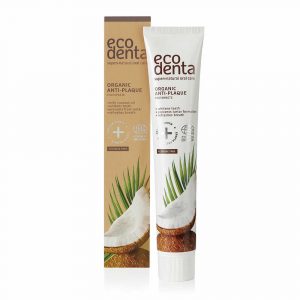 Ecodenta Anti Plaque Tandpasta met Kokosolie 75ml