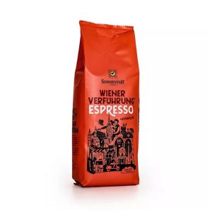 Sonnentor Espresso Koffie Gemalen Wiener Verführung® 500g, bio