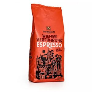 Sonnentor Espresso Koffie Hele Bonen Wiener Verführung® - Jumbo verpakking 1000g, bio