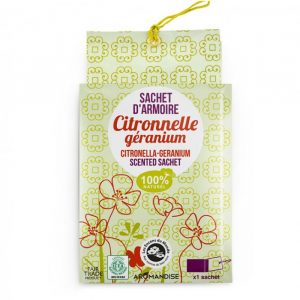 Aromandise Geurzakje Zomer Citronella-Geranium, 100% natuurlijk