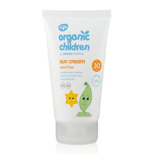 SPF 30 - Green People Organic Children Sun Lotion Scent Free - 150ml