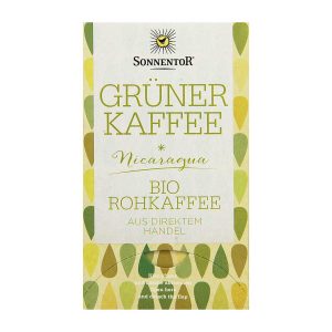 Sonnentor Groene Koffie 18 theezakjes à 3g - 54g, bio