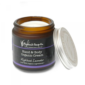 Highland Soap Co. Body Cream Highland Lavender 120ml, bio