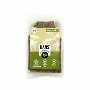 HANS Brainfood Hennepzaad Ongepeld 300g, bio