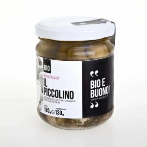 Funghi Valentina IL PICCOLINO - Baby Champignons met Knoflook en Peterselie 180g, bio