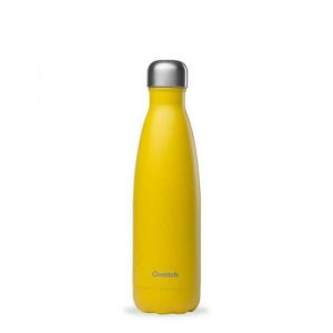 Qwetch RVS thermosfles geel - 500 ml
