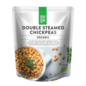Auga AUGA Kikkererwten - Ready To Eat (zonder pekel) 150 g, bio