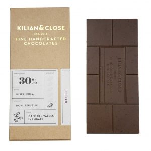 Kilian & Close Chocolade - 30% Café del Valles Inambari - Bio