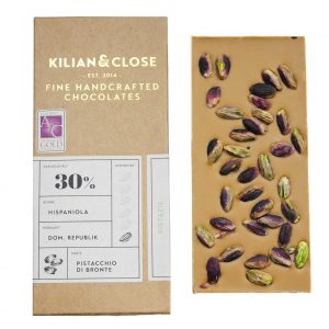 Kilian & Close Chocolade - 30% Pistachia Di Bronte - Bio