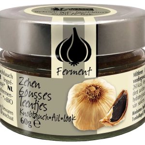 Amanprana Zwarte gefermenteerde knoflookteentjes 60g, bio