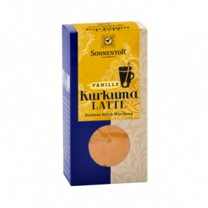 Sonnentor Kurkuma Latte Vanille 60 g, bio - pakje