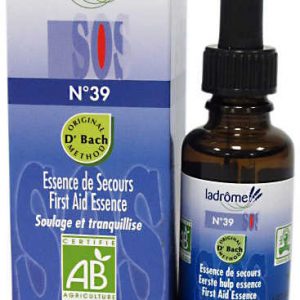 LaDrôme Laboratoire Bachbloesems 39: Eerste hulp remedie,bio, 30ml