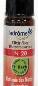 LaDrôme Laboratoire Fleurs de Bach 20: Violette d'eau - Water violet, bio