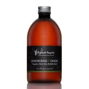 Highland Soap Co. Bubbel Bad Citroengras & Gember 500ml, bio
