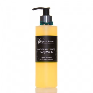 Highland Soap Co. Aloë Vera Body Wash Citroengras / Gember 250ml, bio
