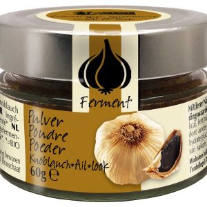 Amanprana Zwarte Knoflook Poeder 60g, bio