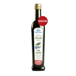 MANI Olijfolie extra vierge met polyfenol 500ml, bio