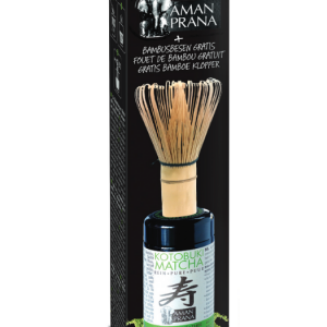 Amanprana Kotobuki Matcha bio + GRATIS bamboe klopper