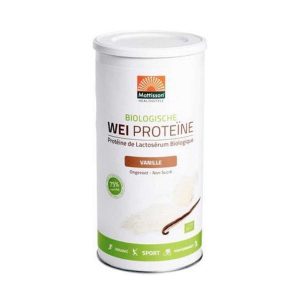 Mattisson Wei proteïne poeder Vanille 75% 450g, bio