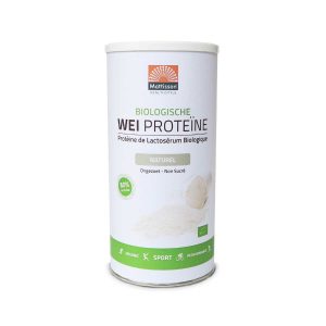 Mattisson Wei proteïne poeder Naturel 80% 450g, bio