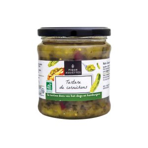 Pique Assiettes Augurken relish - tartaar 37cl, bio