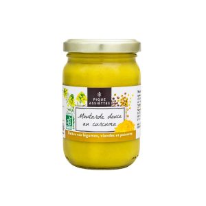 Pique Assiettes Mosterd met kurkuma 200g, bio