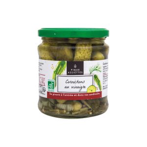 Pique Assiettes Zure augurken 37cl, bio