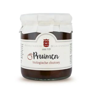Heerlijkheid Mariënwaerdt Pruimen Chutney 260g, bio