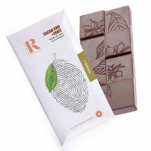Rrraw Rauwe chocolade met 7 kruiden 45g, bio