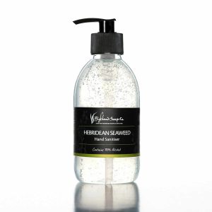 Highland Soap Co. Desinfecterende Handgel Hebridisch Zeewier 70% alcohol 300ml, bio