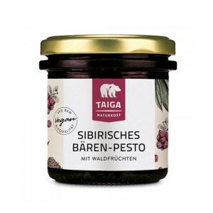 TAIGA Naturkost Siberische bessen pesto kastanje 165ml, bio