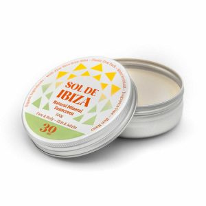 Sol de Ibiza Minerale zonnebrand crème SPF 30 100ml, bio