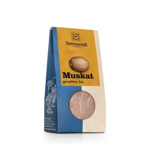 Sonnentor Nootmuskaat gemalen - pakje 30g, bio
